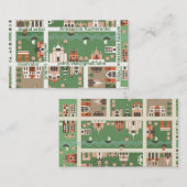 Cartoonkarten-Namenskarte Visitenkarte (Vorne/Hinten)