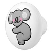 Cartoonkoalabär Keramikknauf (Rechts)