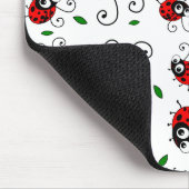 Cartoonmarienkäfermuster Mousepad (Ecke)