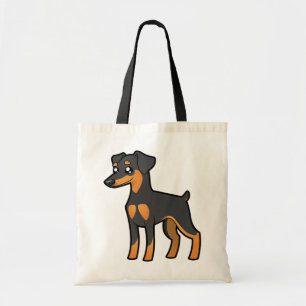 CartoonminiaturPinscher/Manchester-Terrier Tragetasche