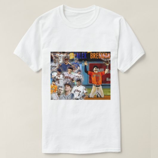 Cartoonmischung Alex Bregman T-Shirt (Design vorne)