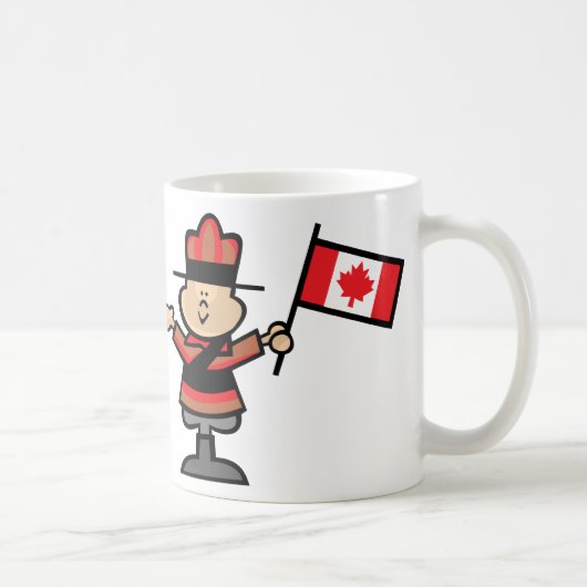 CartoonMountie Kaffeetasse (Rechts)
