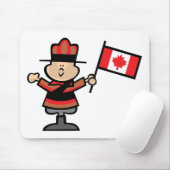 CartoonMountie Mousepad (Mit Mouse)