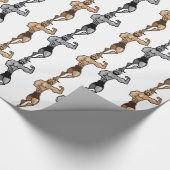 CartoonMuscleman Geschenkpapier (Ecke)