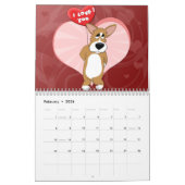 Cartoonpembroke-Walisercorgi-Kalender (2011) Kalender (Feb 2026)