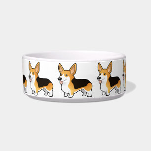 Cartoonpembroke-WaliserCorgi Napf