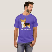 Cartoonpembroke-WaliserCorgi T-Shirt (Vorne ganz)