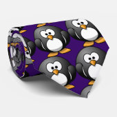 Cartoonpenguin-Krawatte Krawatte (Gerollt)