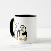 CartoonPenguins, die Tasse singen (Vorderseite Links)