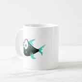 CartoonPiranha Kaffeetasse (Vorderseite Links)