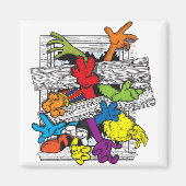 Cartoons Attack Magnet (Vorne)