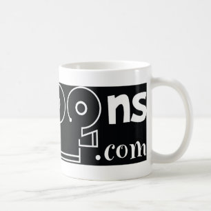 Cartoons im Lehmlogo Kaffeetasse