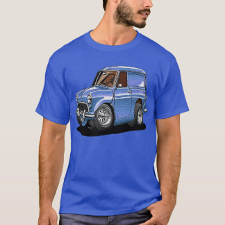 Cartoons von Morris Mini 1000 Blau T-Shirt