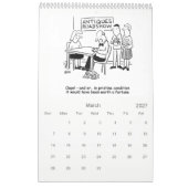 Cartoons von Nigel Sutherland Kalender (Mär 2027)