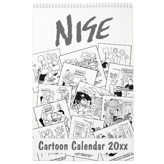 Cartoons von Nigel Sutherland Kalender (Titelbild)