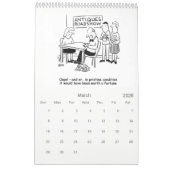 Cartoons von Nigel Sutherland Kalender (Mär 2026)