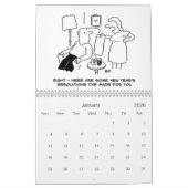 Cartoons von Nigel Sutherland Kalender (Jan 2026)