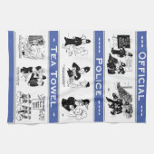 Cartoons zu Themen der Fusionspolizei zu Offiziell Geschirrtuch (Horizontal)