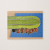 Cartoonsaguaro-Kaktus-Puzzlespiel Puzzle (Horizontal)