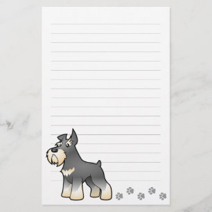 CartoonSchnauzer Briefpapier