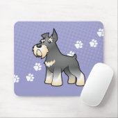 CartoonSchnauzer Mousepad (Mit Mouse)