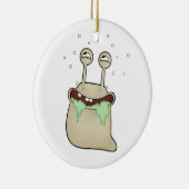 Cartoonschnecke Keramik Ornament (Rechts)