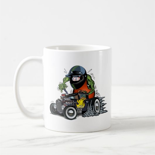 Cartoonschnellstraße Kaffeetasse (Links)