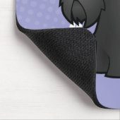 Cartoonscottish-Terrier Mousepad (Ecke)