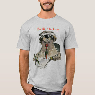 Cartoonsloth-Feiertags-T-Shirt T-Shirt