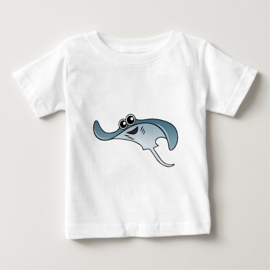 CartoonStingray Baby T-shirt (Vorderseite)