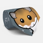 Cartoonsyrian-Hamster Krawatte (Gerollt)