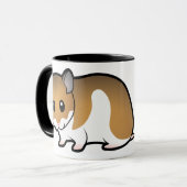 Cartoonsyrian-Hamster Tasse (Vorderseite Links)