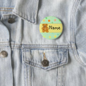 Cartoonteddy-Entwurf Button (Beispiel)