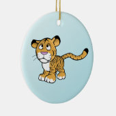 Cartoontiger Keramik Ornament (Rechts)