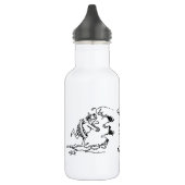 CartoonTriathlon Trinkflasche (Links)