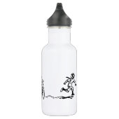 CartoonTriathlon Trinkflasche (Rechts)