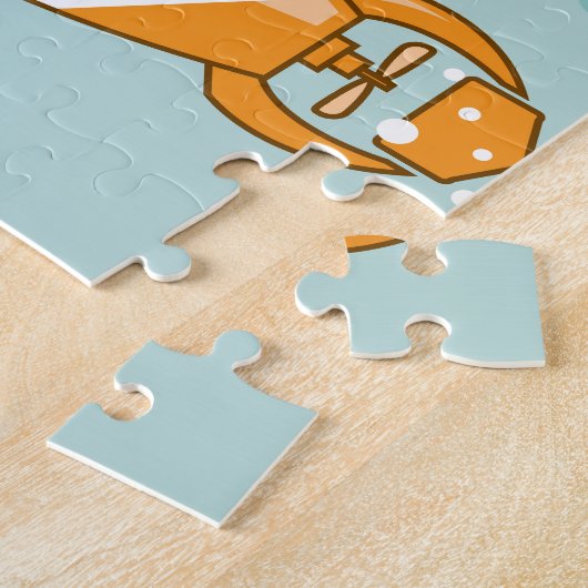 Cartoonunterseeboot Puzzle (Seite)