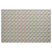CartoonWatercolorsloth-Muster Stoff (Yard (91,4 cm))
