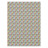CartoonWatercolorsloth-Muster Tischdecke (Vorderseite)