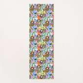 CartoonWatercolorsloth-Muster Yogamatte (Vorderseite)
