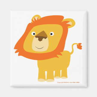 Cartoony-Löwenmagnet Magnet