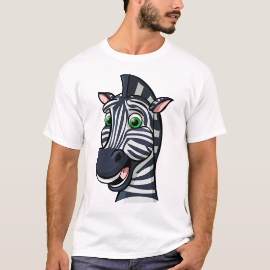 CartoonZebra T-Shirt (Vorderseite)