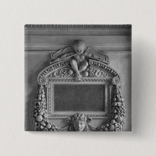 Cartouche von der Tribüne der Caryatids Button