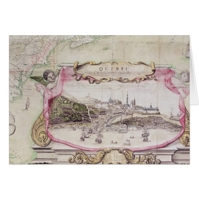 Cartouche von Quebec (Vorderseite (Horizontal))