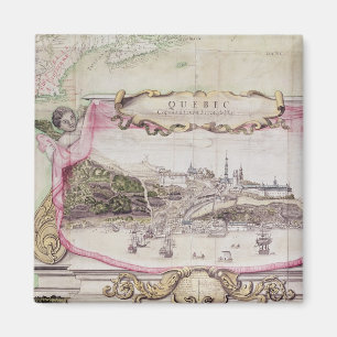 Cartouche von Quebec Magnet