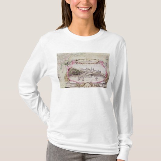 Cartouche von Quebec T-Shirt (Vorderseite)