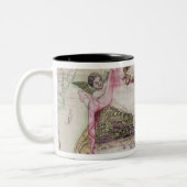 Cartouche von Quebec Zweifarbige Tasse (Links)