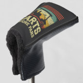 Carts vor Pars | Funny Golf Headcover (3/4 Vorderseite)