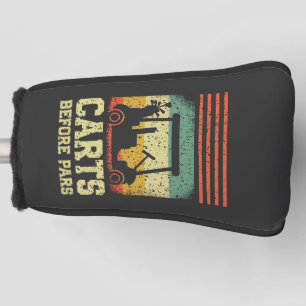 Carts vor Pars Funny Golf Headcover