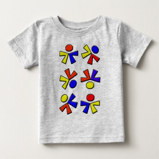 Cartwheel Baby T-shirt (Vorderseite)